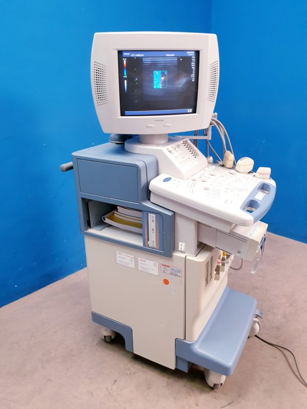 TOSHIBA NEMIO 20 SSA-550A Farbdoppler Ultraschallgerät mit 4 Sonden - und Printer – Bild 26