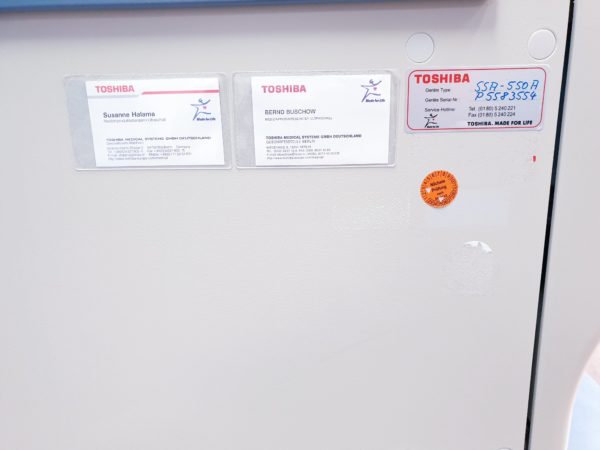TOSHIBA NEMIO 20 SSA-550A Farbdoppler Ultraschallgerät mit 4 Sonden - und Printer – Bild 27