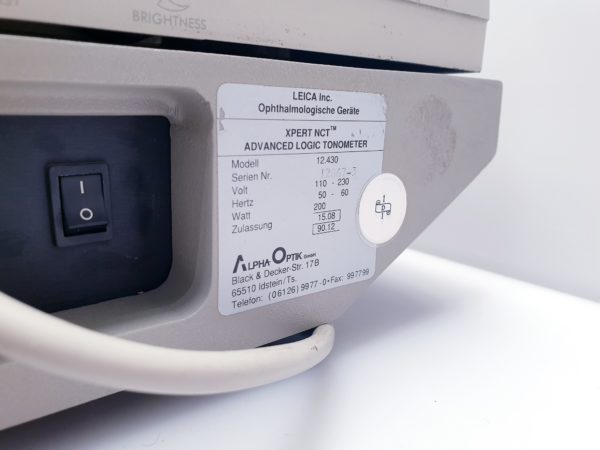 Reichert Leica 12430 Xpert NCT Plus Advanced Logic Tonometer – Bild 15