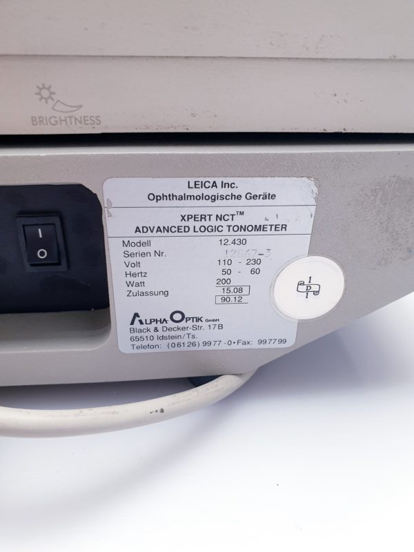 Reichert Leica 12430 Xpert NCT Plus Advanced Logic Tonometer – Bild 17