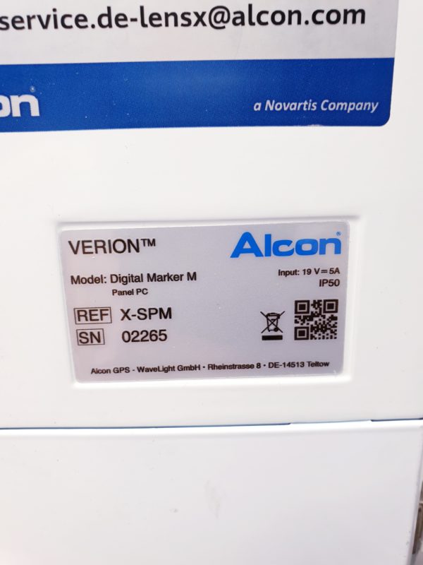 Alcon VERION  X-SPM Digital Marker M  + Verion MID Touchscreen Medical – Bild 7