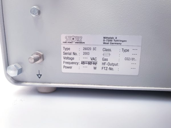 Karl Storz 26020 SC 26020S 26020 S Insufflator – Bild 9