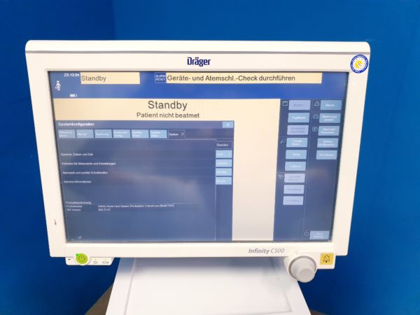 Dräger - Drager V500 - V 500 - Beatmungsgerät – Bild 14