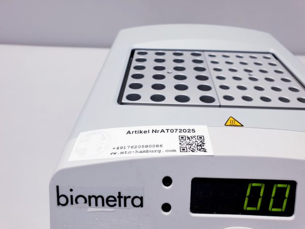 BIiometra  THERMOBLOCK TB2  BLOCK HEATER - Knopf eingedrückt – Bild 3