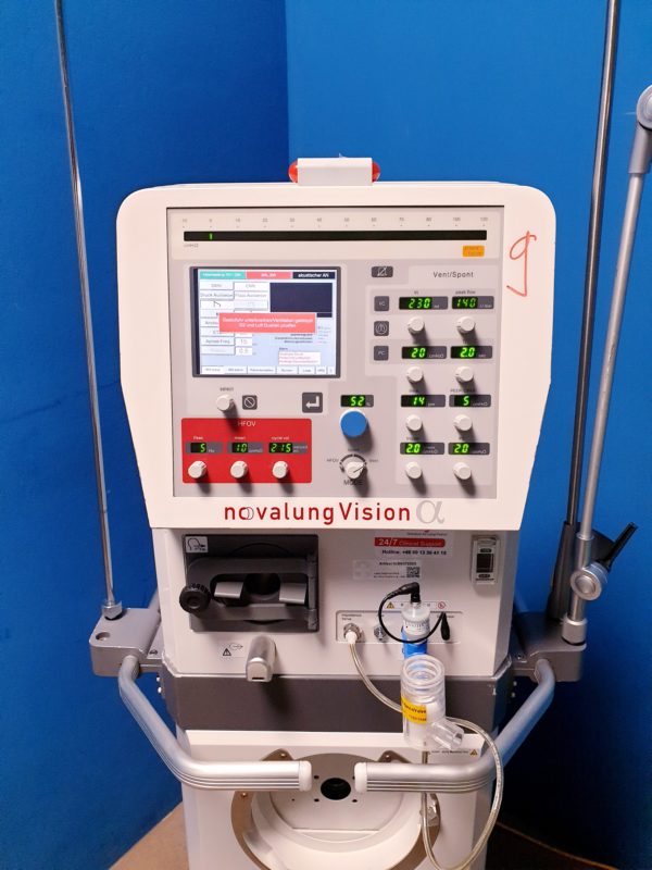 NOVALUNG Vision Alpha HIGH FREQUENCY OSCILLATORY VENTILATION – Bild 7