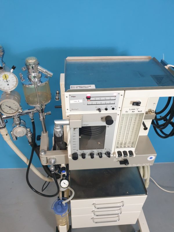 Draeger Sulla 808V  808 V Iso, Ventilog 2 , Kreisteil Barlog A – Bild 3