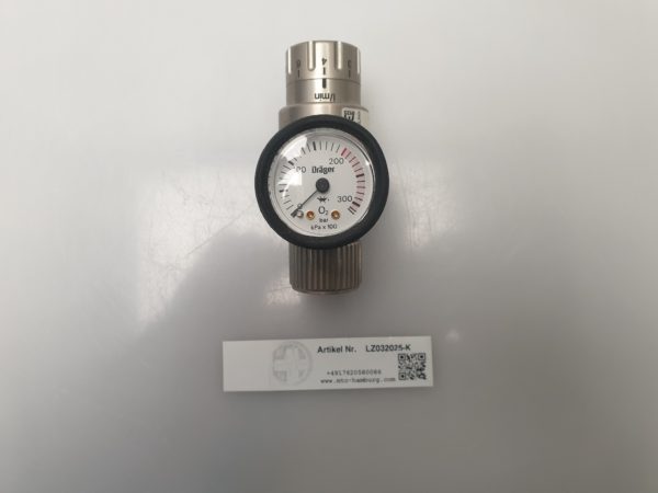 Dräger Drager 2M86631- Druckreduzierventil Ventil  - Druckminderer – Bild 3