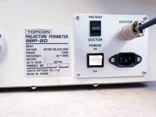 Topcon SBP-20 - SBP20 Projection Perimeter – Bild 9