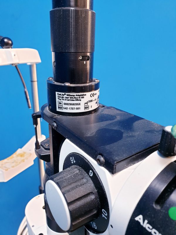 ALCON SL 1000 - SL1000 SLIP LAMP Spaltlampe  12,5  +  EyeLite Adapter  + – Bild 8