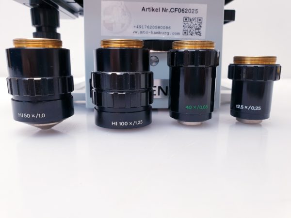 Carl Zeiss Jenamed Hematology P10x Objektive – Bild 5