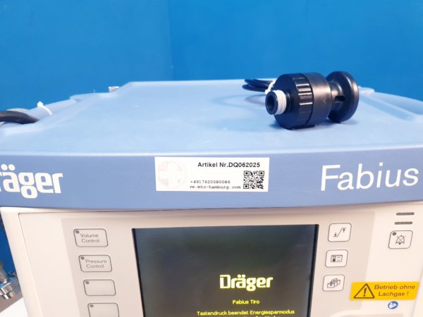 Dräger Drager Fabius Tiro - Narkosegerät Ampelgerät – Bild 2