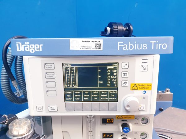 Dräger Drager Fabius Tiro - Narkosegerät Ampelgerät – Bild 6