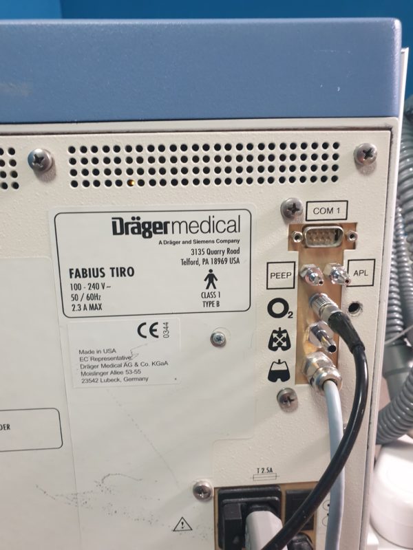 Dräger Drager Fabius Tiro - Narkosegerät Ampelgerät – Bild 26