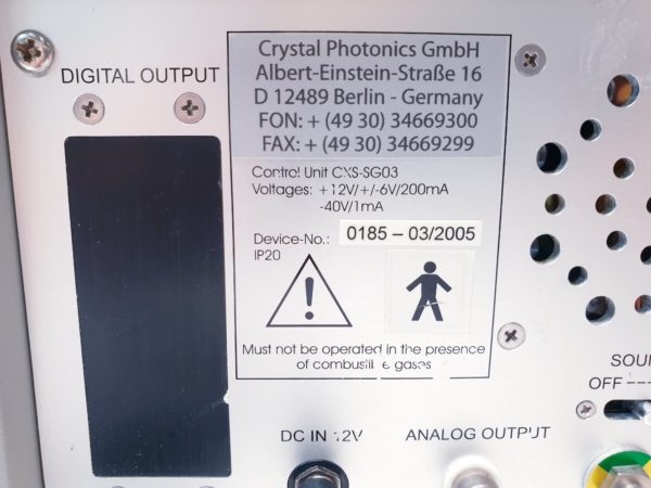 Crystal Probe CXS-SG03 Probesystem mit Sonde – Bild 9