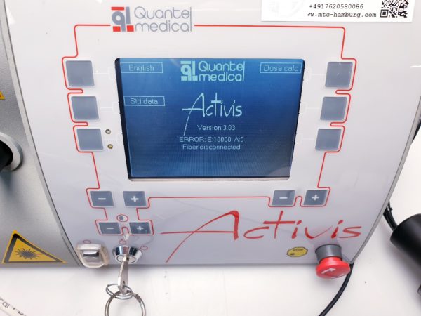 Quantel Medical Activis 689nm PDT-Diodenlaser mit Zubehör – Bild 4