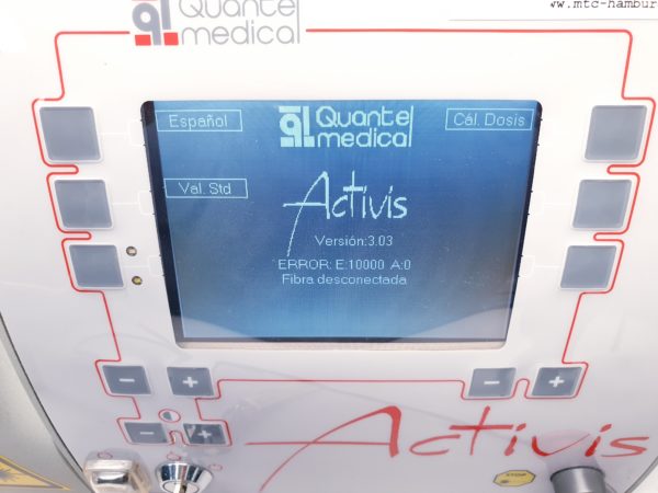 Quantel Medical Activis 689nm PDT-Diodenlaser mit Zubehör – Bild 6