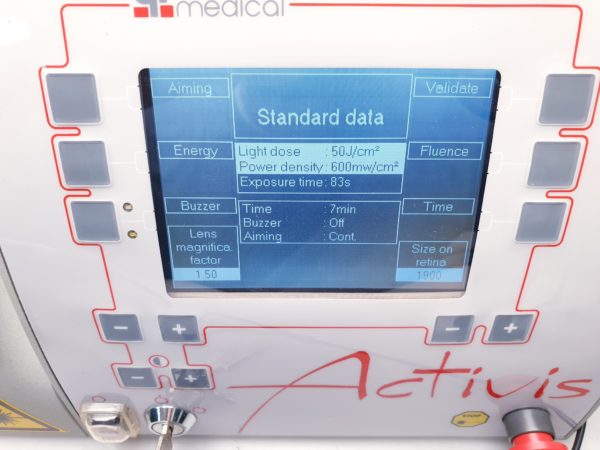 Quantel Medical Activis 689nm PDT-Diodenlaser mit Zubehör – Bild 8