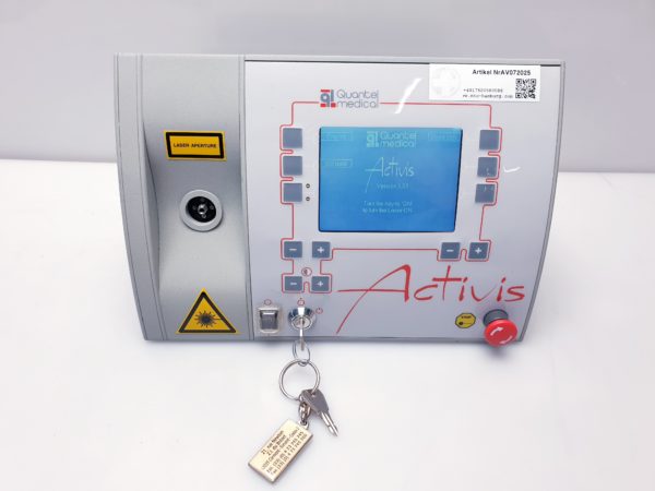 Quantel Medical Activis 689nm PDT-Diodenlaser mit Zubehör – Bild 19