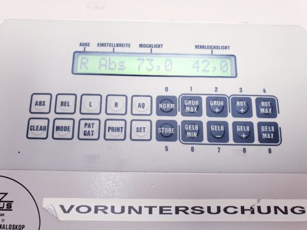 Oculus Heidelberger 47900 Anomaloskop - Transportschaden – Bild 5