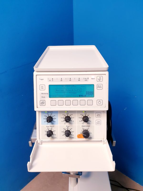 Dräger 8000 plus Beatmungsgerät Dräger Babylog+fahrbarem Stativ – Bild 6