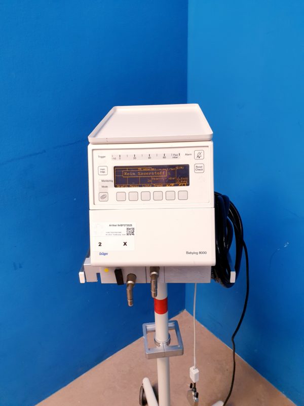 Dräger Babylog 8000  Beatmungsgerät – Bild 10
