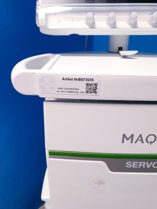 Maquet Servo I - ServoI Beatmungsgerät – Bild 4