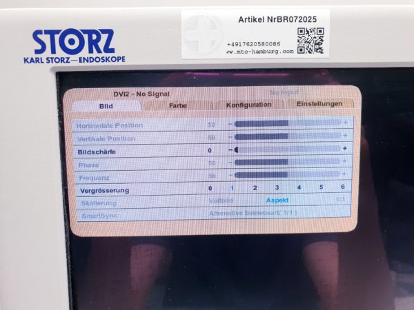 KARL STORZ NDS SC-WU23-A1511 Monitor für die Endoskopie – Bild 9