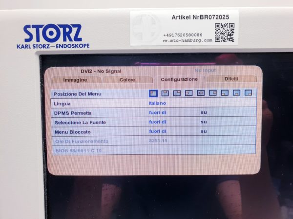KARL STORZ NDS SC-WU23-A1511 Monitor für die Endoskopie – Bild 14