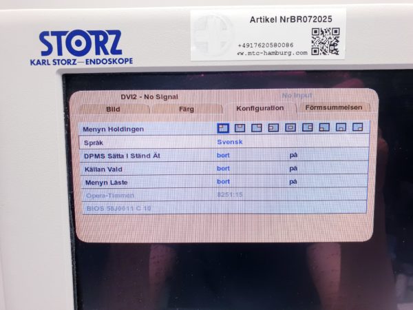 KARL STORZ NDS SC-WU23-A1511 Monitor für die Endoskopie – Bild 15