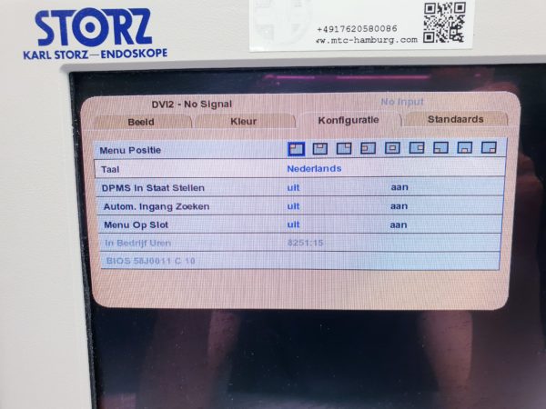 KARL STORZ NDS SC-WU23-A1511 Monitor für die Endoskopie – Bild 17