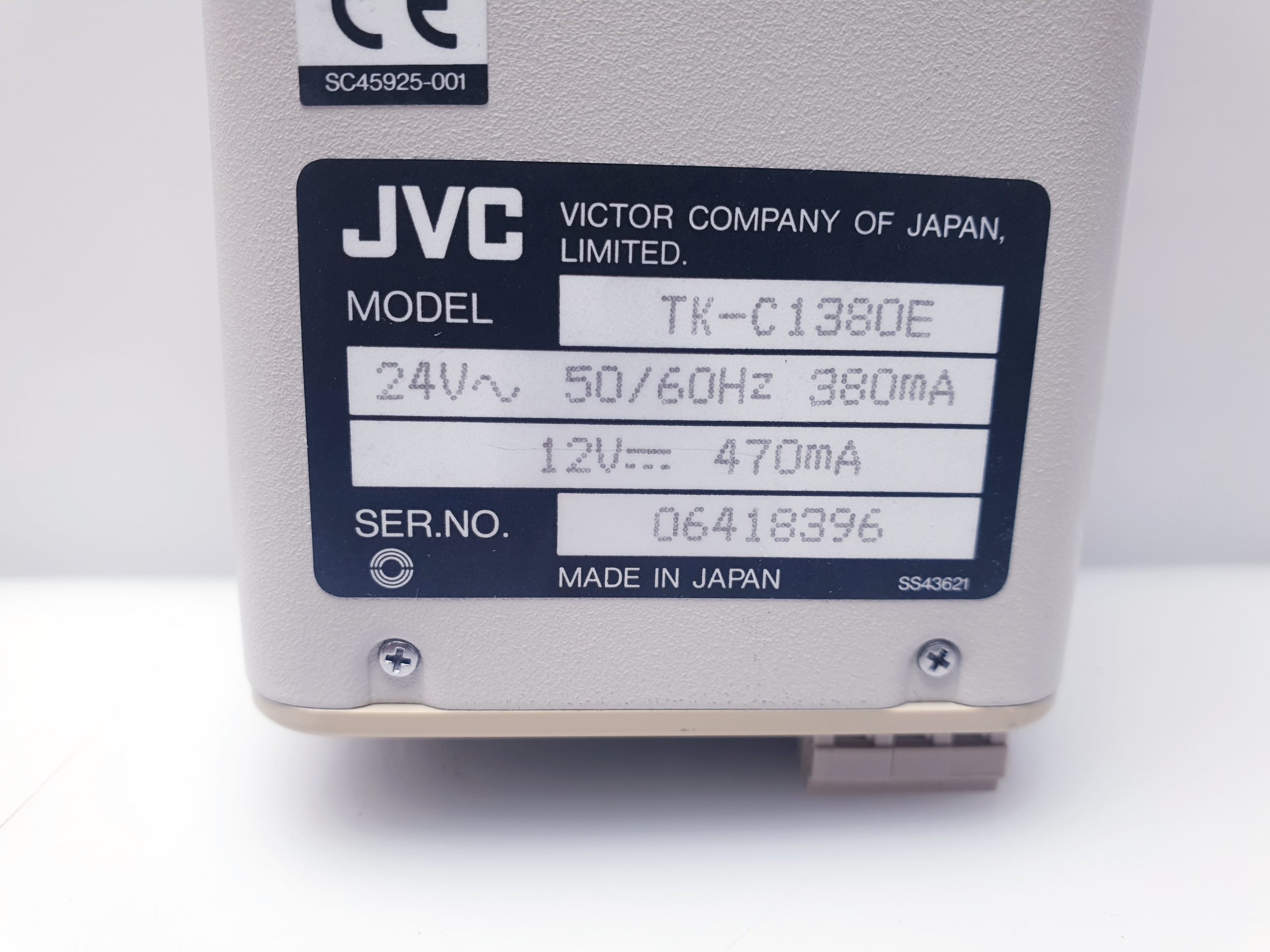 JVC TK-C1380E COLOR VIDEO CAMERA DIGITAL – Bild 4
