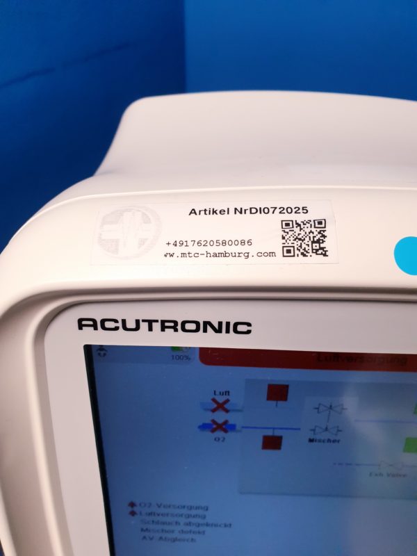 ACUTRONIC Fabian HFO - Beatmungsgerät DOM 2020 – Bild 2