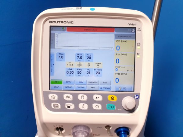 ACUTRONIC Fabian HFO - Beatmungsgerät DOM 2020 – Bild 5