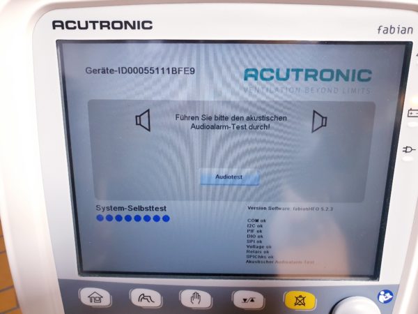 ACUTRONIC Fabian HFO - Beatmungsgerät DOM 2020 – Bild 17