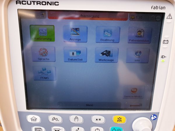 ACUTRONIC Fabian HFO - Beatmungsgerät DOM 2020 – Bild 19