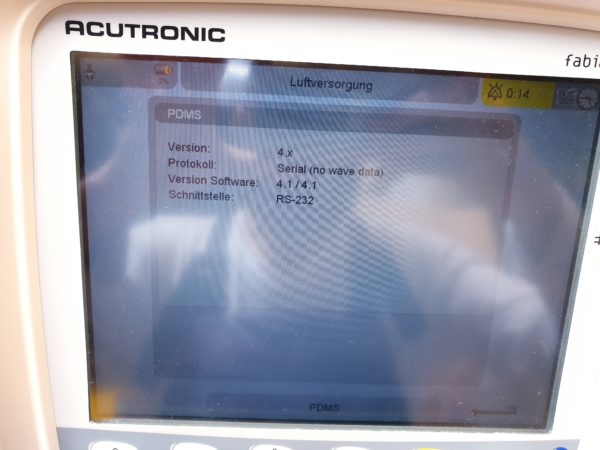ACUTRONIC Fabian HFO - Beatmungsgerät DOM 2020 – Bild 23