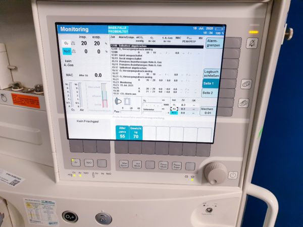 Draeger Dräger Primus PGM SW 4.53 Refurbischet + Gerätebuch + STK -Sofort Einsatzbereit – Bild 6
