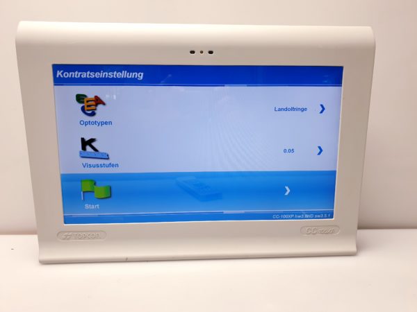 Topcon CC-100XP Sehprüfsystem Computerized Chart Unit – Bild 6