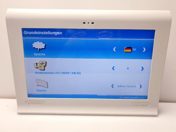 Topcon CC-100XP Sehprüfsystem Computerized Chart Unit – Bild 7