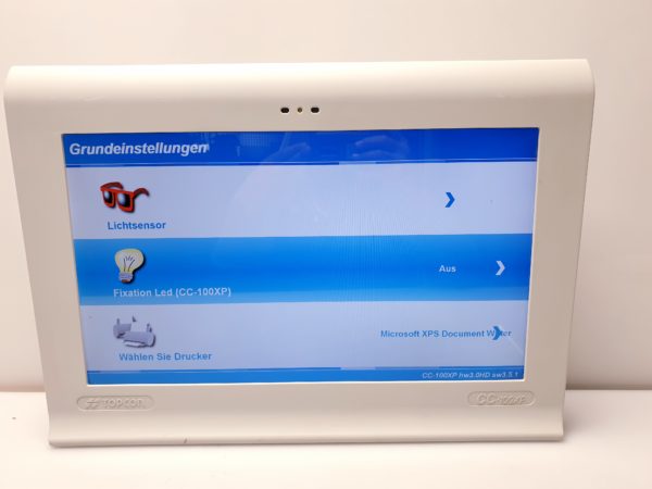 Topcon CC-100XP Sehprüfsystem Computerized Chart Unit – Bild 13