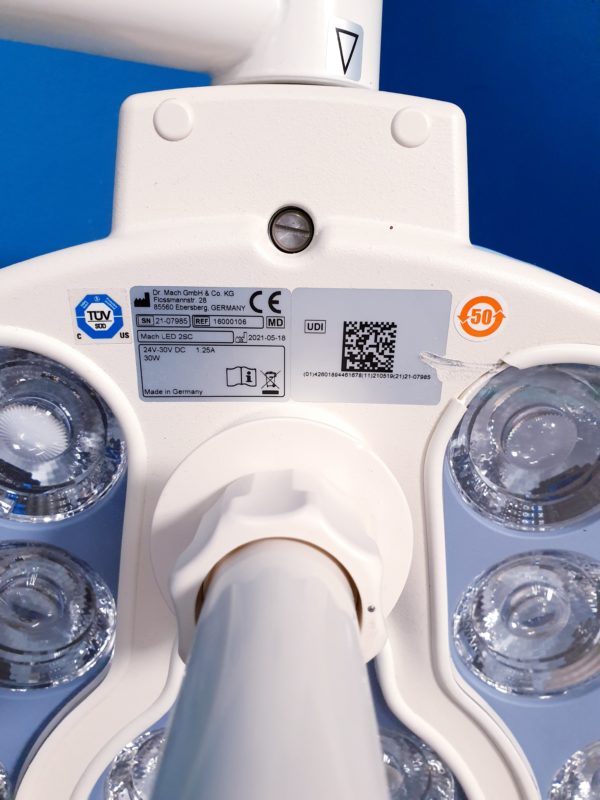 Dr. Mach LED 2SC OP-Leuchte Lampe Deckenstativ Behandlungsleuchte – Bild 9