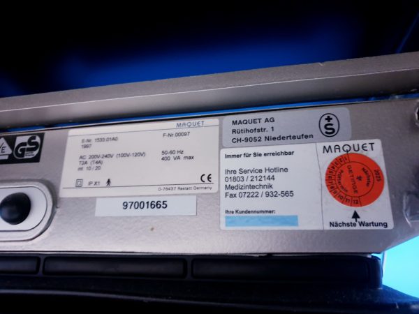 Maquet 1533.01A0 Op Tisch - Elektrich Fahrbar – Bild 16