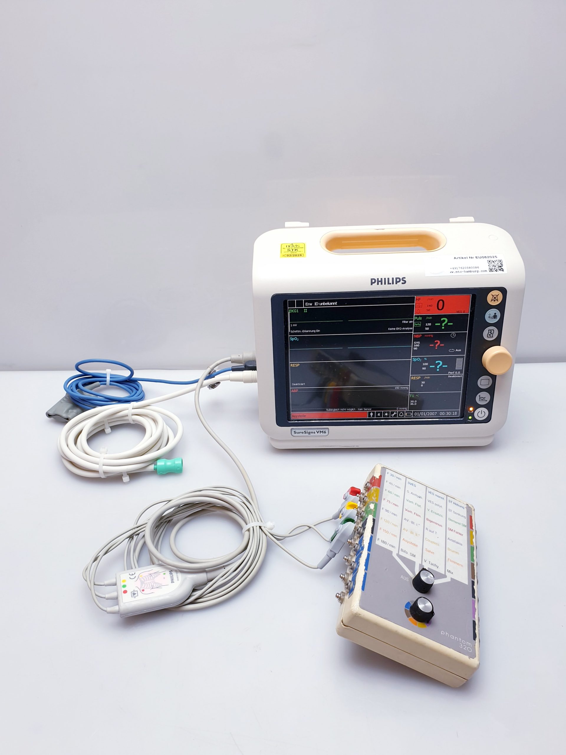 Philips SureSigns VM6 Überwachungsmonitor – Bild 9