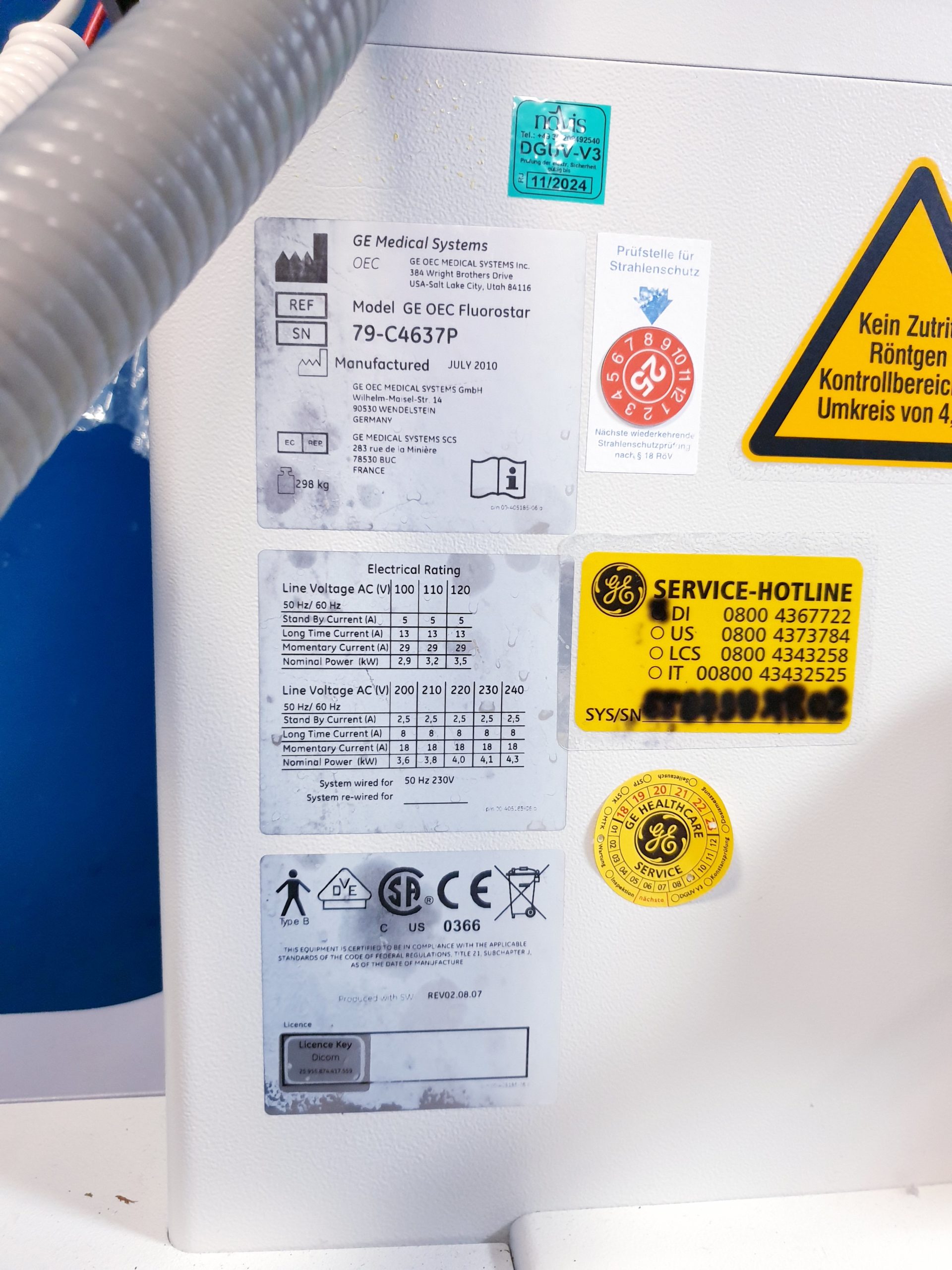 GE OEC Fluorostar 7900 Compact Plus C- 16000 – Bild 7