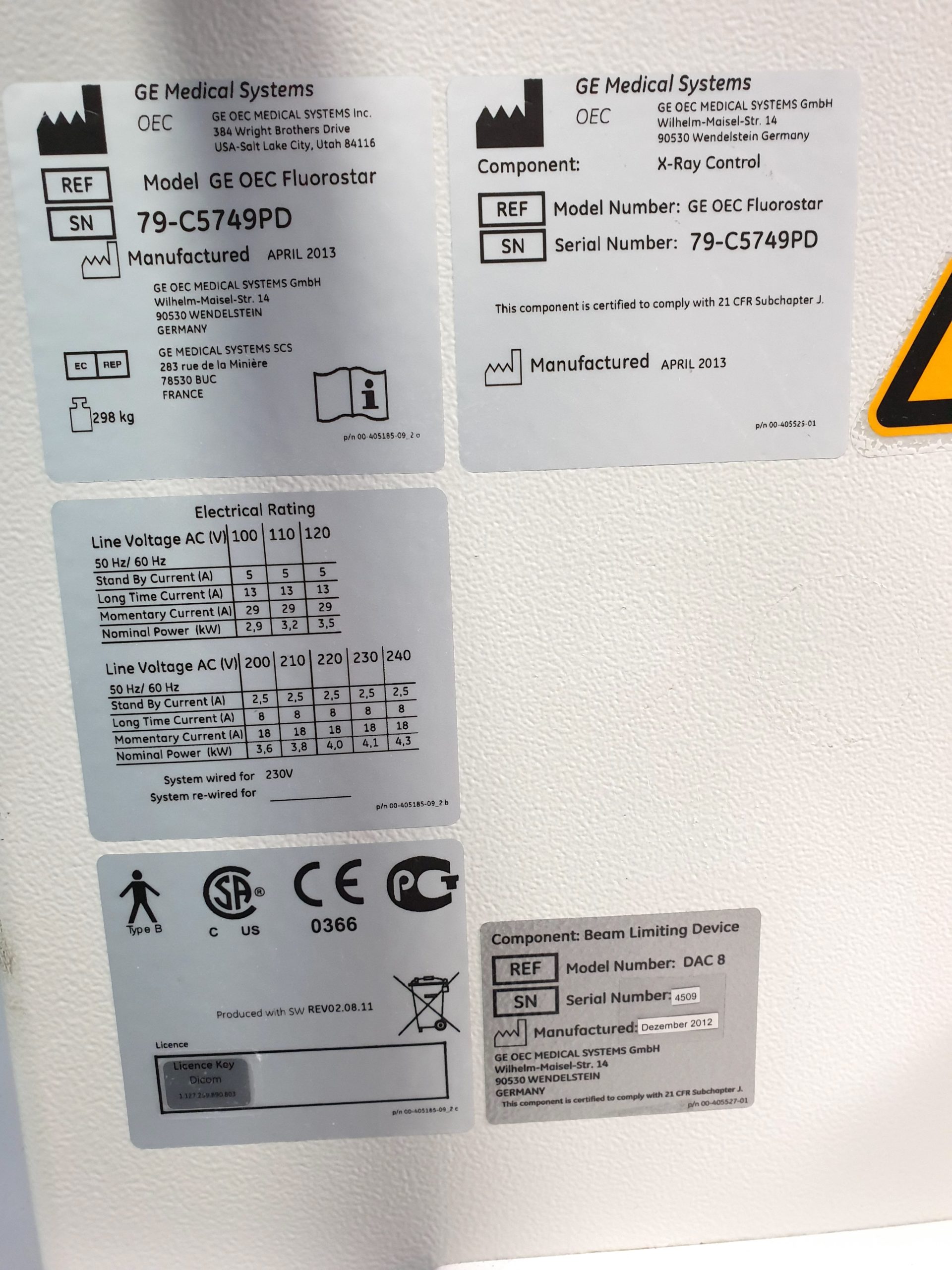 GE OEC 7900 Compact Plus Fluorostar C Arm – Bild 6