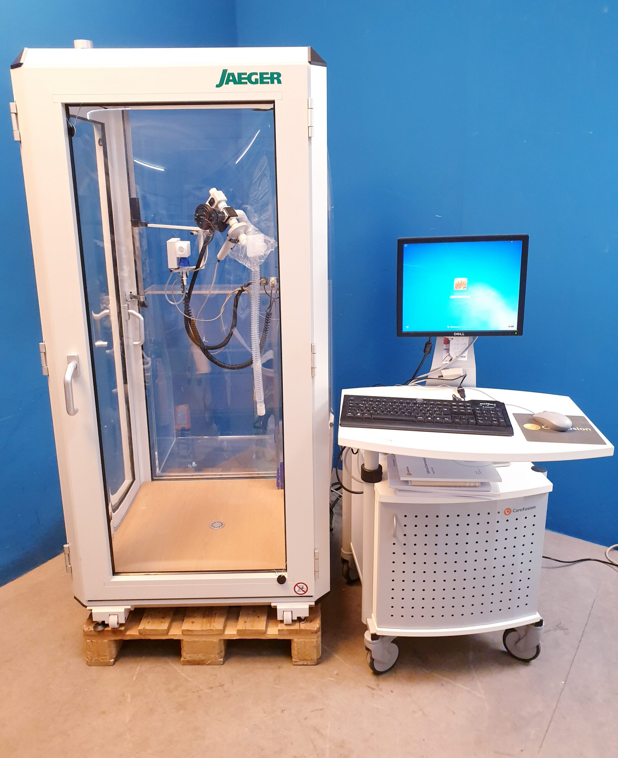 CareFusion Jäger JAEGER Plethymographe Master Screen + Labmanager V5.32.0 – Bild 2