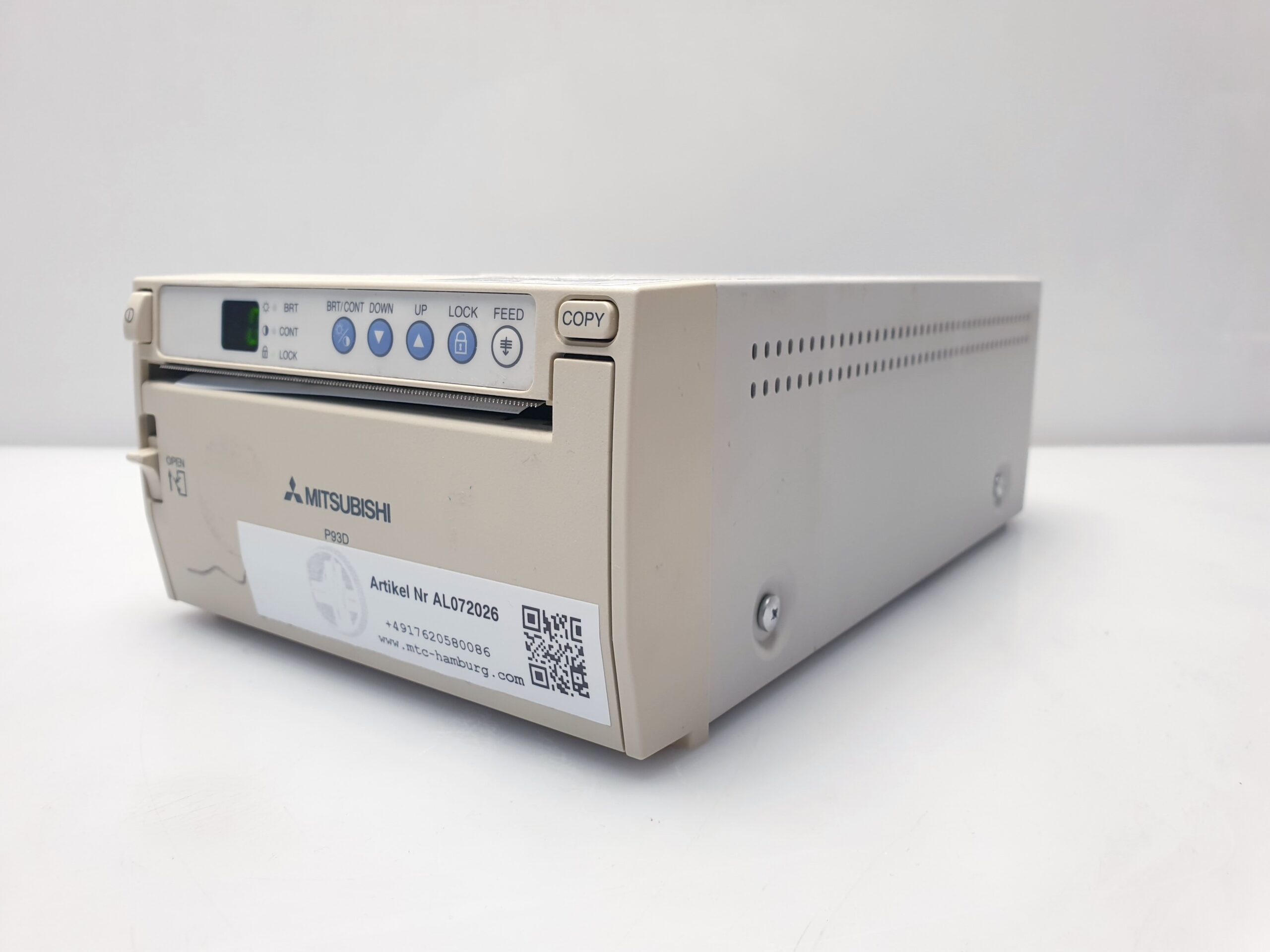 Mitsubishi P93D Ultraschall Videoprinter Thermodrucker – Bild 12