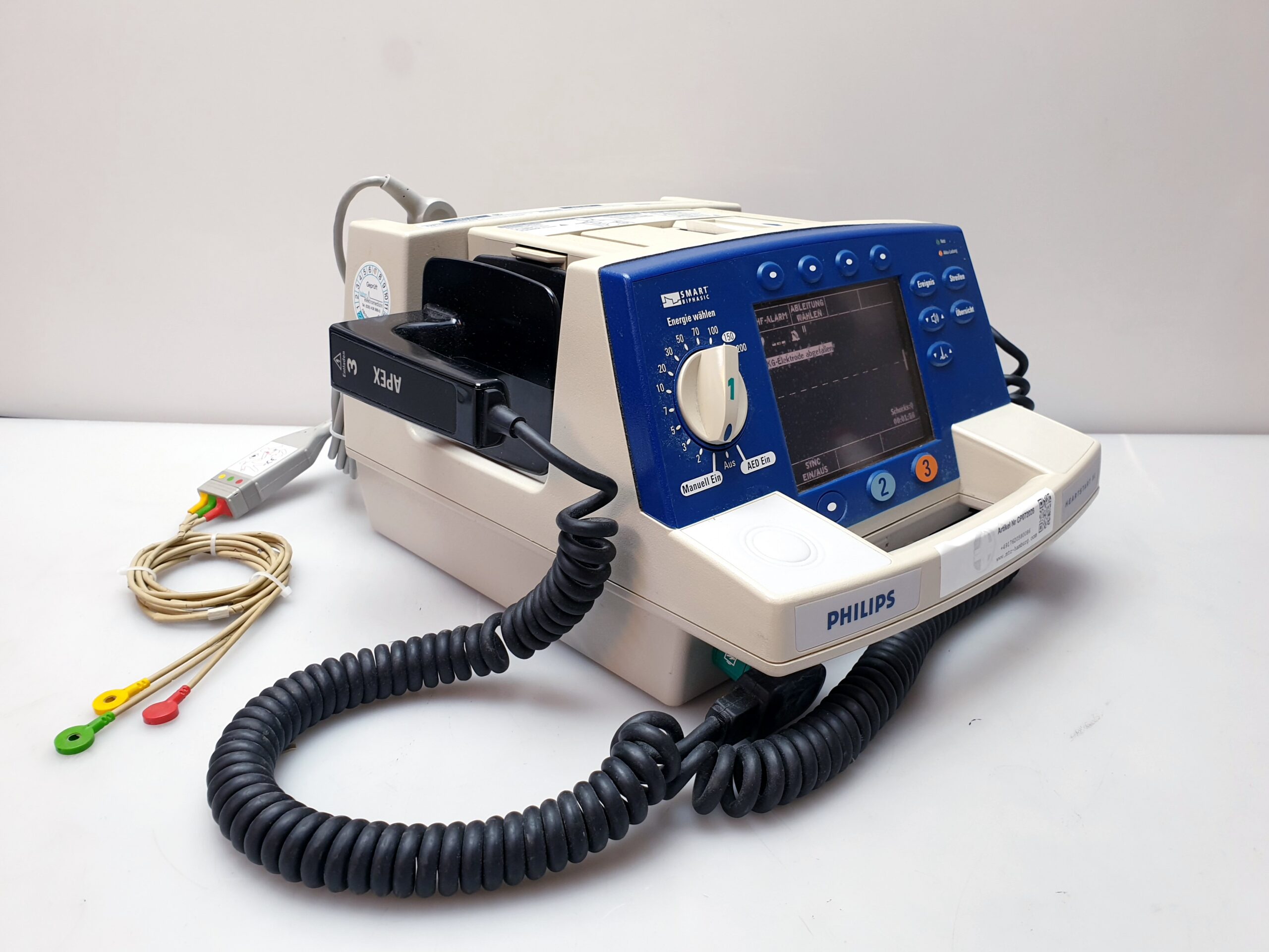 Philips Heartstart XL Biphasic Defibrillator with ECG Monitoring – Bild 22