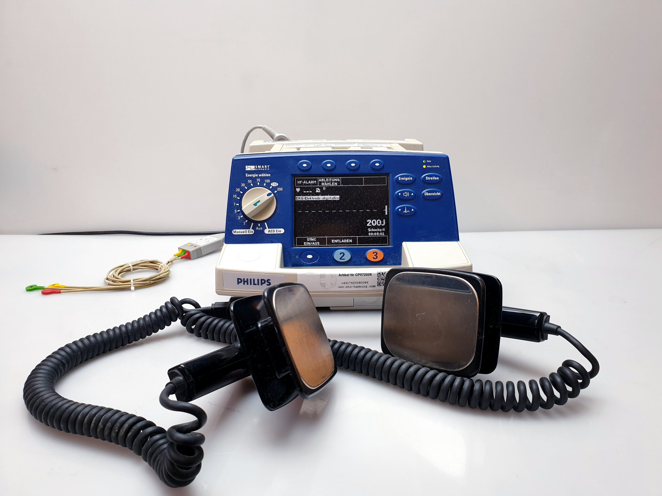 Philips Heartstart XL Biphasic Defibrillator with ECG Monitoring – Bild 25