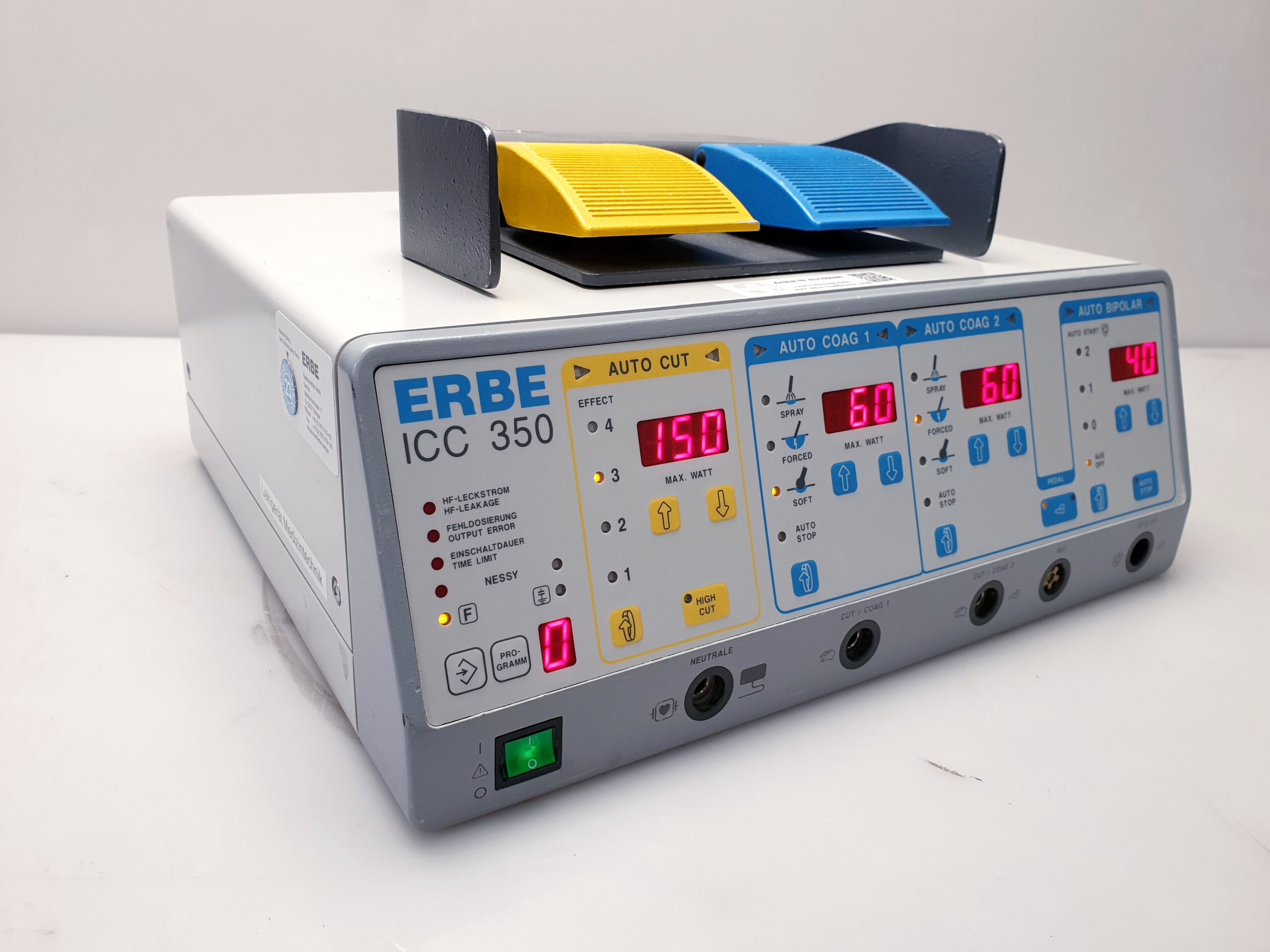 ERBE ICC 350 ICC350 E-Serie HF-Chirurgiegerät 300 Watt Leistung – Bild 15